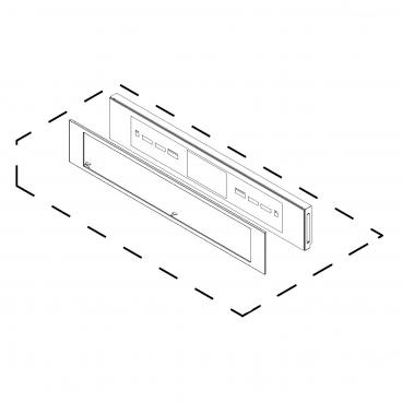 Jenn-Air JJW2730DS03 Control Panel Assembly (Stainless) - Genuine OEM