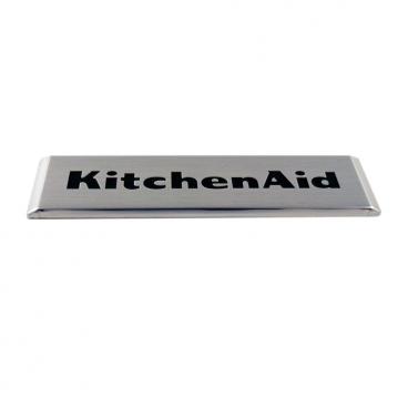 KitchenAid KMBP100EBS01 Nameplate (Stainless) - Genuine OEM