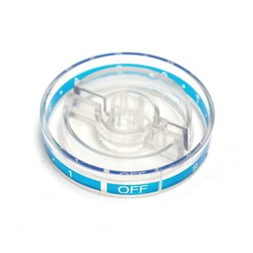 Magic Chef RB184PLDV/DG44A Refrigerator Temperature Knob (Clear, Blue) - Genuine OEM