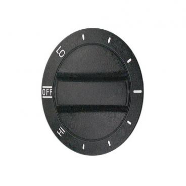 Whirlpool RS6105XYN7 Control Knob (Black) - Genuine OEM