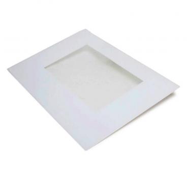 Whirlpool YWFE521S0HW1 Outer Glass Door Panel (White) - Genuine OEM