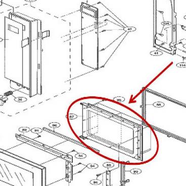 Frigidaire Part# 5304461185 Panel (OEM)