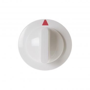 GE DPSQ495ET3WW Timer Control Knob (White) - Genuine OEM