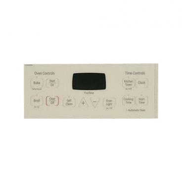 GE JBP71CM2WW Range Control Panel - Genuine OEM