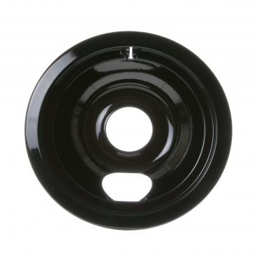 GE JBP80AS2 Burner Drip Bowl (6 in, Black) - Genuine OEM