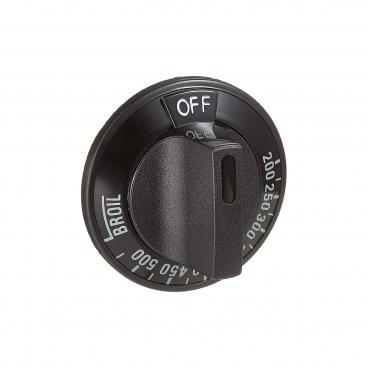 GE JGBS04PV2AD Temperature Control Knob (Black) - Genuine OEM