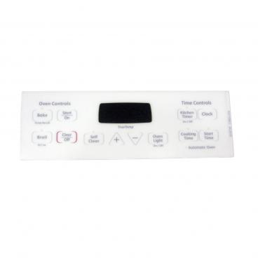 GE PGB900DEM3CC Touchpad Control Panel Assembly (White) - Genuine OEM