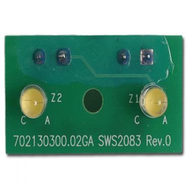 GE PSW23RSWASS Refrigerator Dispenser Light Board Genuine OEM