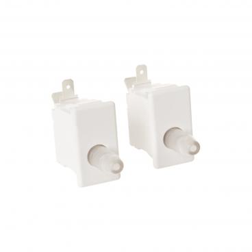 GE PWE23KGDFBB Door Light Switch (2 Pack) - Genuine OEM