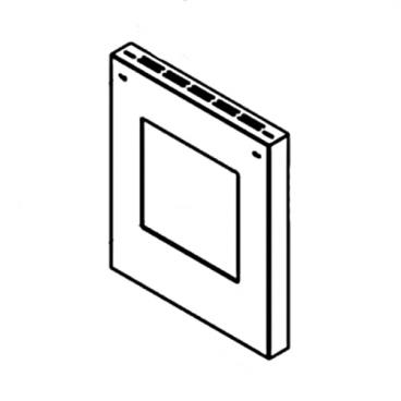 Whirlpool Part# W11400264 Glass Door  - Genuine OEM