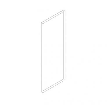 GE Part# WR78X26438 Full Faced Outer Door Wrap - Genuine OEM