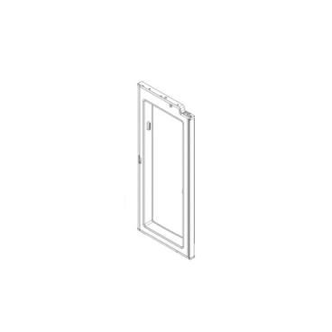 GE Part# WR78X31646 Stainless Frame Door - Genuine OEM