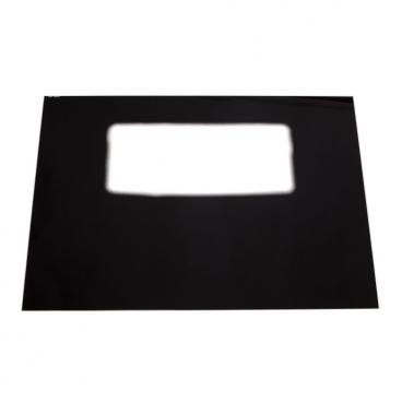 Tappan TEF351EWH Outer Door Glass (Approx. 29.5 x 21in, Black) Genuine OEM