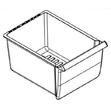 Whirlpool ER8VHMXTQ01  Crisper Drawer  - Genuine OEM