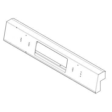 Frigidaire CGEH3047VFC Touchpad Control Panel - Stainless - Genuine OEM