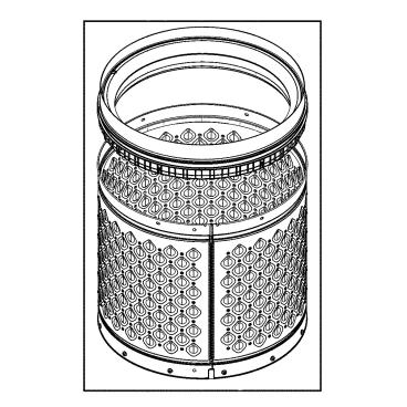 Frigidaire FFLG3900UW1 Spin Tub w/ Balance Ring - Genuine OEM