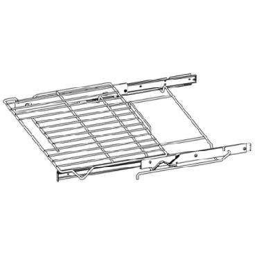 Frigidaire FGET3066UDB Oven Gliding Rack Assembly - Genuine OEM