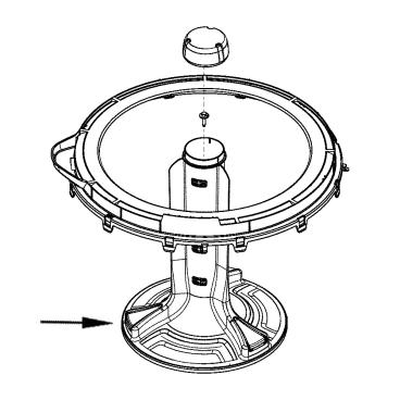 Frigidaire FLCE7522AW3 Agitator - Genuine OEM