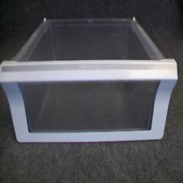 GE PFSF6PKXEBB Complete Vegetable Crisper Drawer Assembly - Genuine OEM