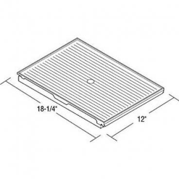 GE TBX18AGR Shelf Insert/Crisper Drawer Cover - Genuine OEM