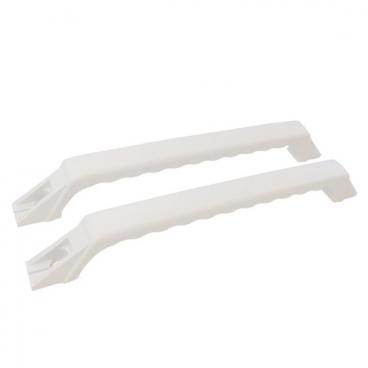 GE TFC24PRSAWW Door Handle Kit (2 Pc, White) - Genuine OEM