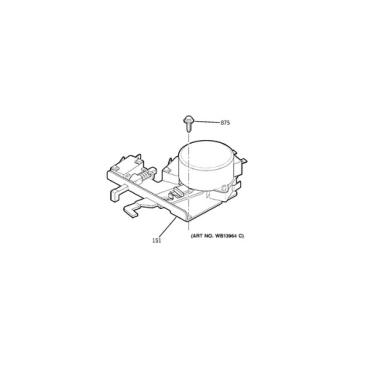 GE CGY366P3M1D1 Shut Off Valve - Genuine OEM