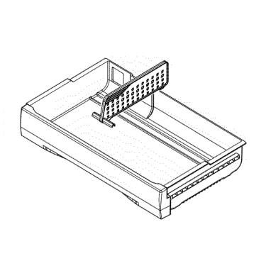 GE CWE23SP3MGD1 Adjustable Deli Drawer - Genuine OEM