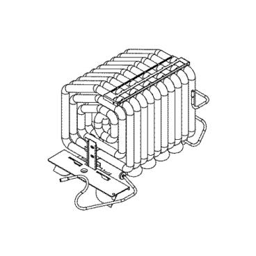 GE GFE26JEMTFDS Condenser Assembly - Genuine OEM