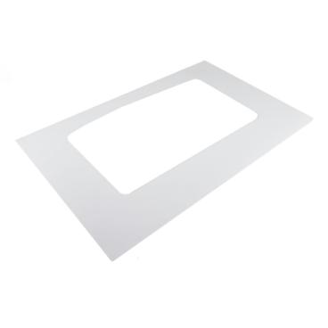 GE JGB285DET3WW Outer Oven Door Glass (White) - Genuine OEM