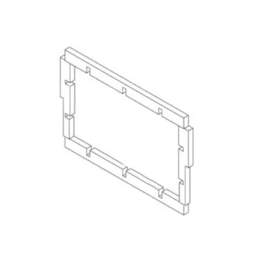 GE JT5000BL6TS Insulation Door Top - Genuine OEM