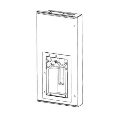 GE PVD28BYNFS Refrigerator Door - Genuine OEM