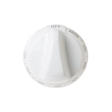 Hotpoint RA720K5WH Temperature Control Knob (White - Genuine OEM