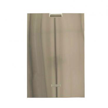 KitchenAid KUDE20IXWH1 Exterior Front Door Panel - Stainless - Genuine OEM