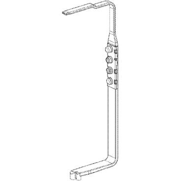 LG LDP6809SS Dishwasher Guide Assembly - Genuine OEM