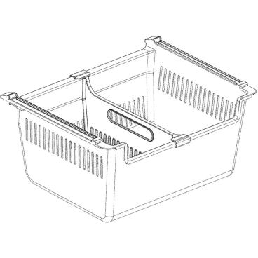 LG LFC22770ST/01 Drawer Assembly (Freezer) - Genuine OEM