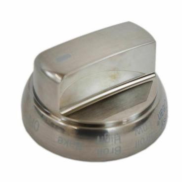 LG LSE4613BD Burner Knob - Stainless - Genuine OEM