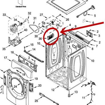 Whirlpool Part# W11310041 Electronic Control (OEM)