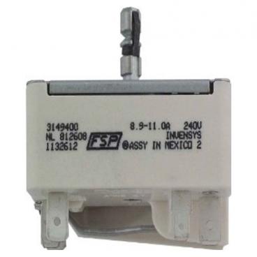 Whirlpool WERE3000SB2 Surface Burner Infinite Switch - Genuine OEM