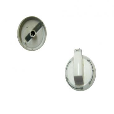 Whirlpool YGY397LXUQ0 Control Knob - White (Left Front and Right Rear) - Genuine OEM