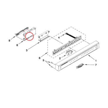 Ikea IUD6100YW1 Electronic Control - Genuine OEM