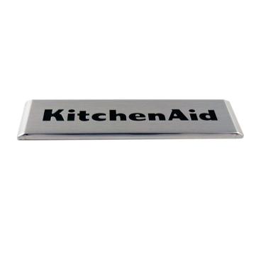 KitchenAid KFDC506JBK01 Nameplate (Stainless) - Genuine OEM