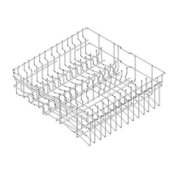 Maytag MDB7959SHZ0 Upper Dishrack - Genuine OEM