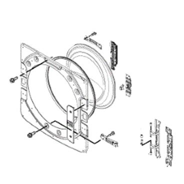 Maytag MGD7000XR1 Inner Door Assembly - Genuine OEM