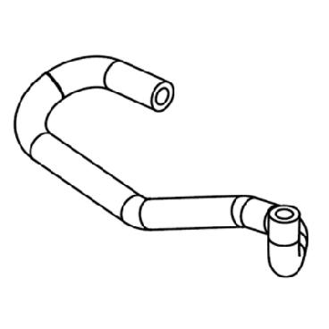 Whirlpool 7MWFC9822HW0 Drain Hose - Genuine OEM