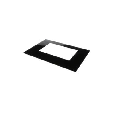 Whirlpool WFG510S0AS1 Outer Door Glass (Black) - Genuine OEM