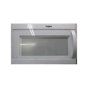 Whirlpool YWMH53521HV1 Microwave Door Assembly - White  - Genuine OEM