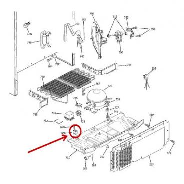 GE MTS16BBMDLWW Run Capacitor Genuine OEM