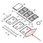 Dacor Part# 102209-02 Side Trim (OEM) Right