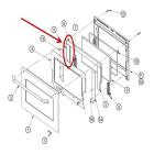 Dacor Part# 105352 Door Insulation (OEM) Top