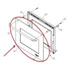 Dacor Part# 12689-001L Door Glass Assembly (OEM)